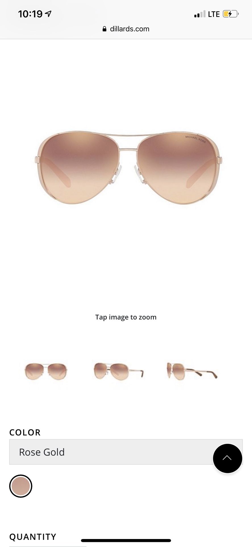 Mk Michael kors aviators