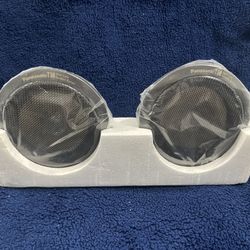 VINTAGE Panasonic EAB-T50 Thin Dual Cone Car Speakers *NEW OLD STOCK