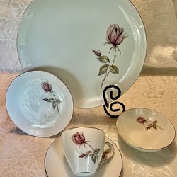 John Haviland China, Discontinued Pink Summer Pattern