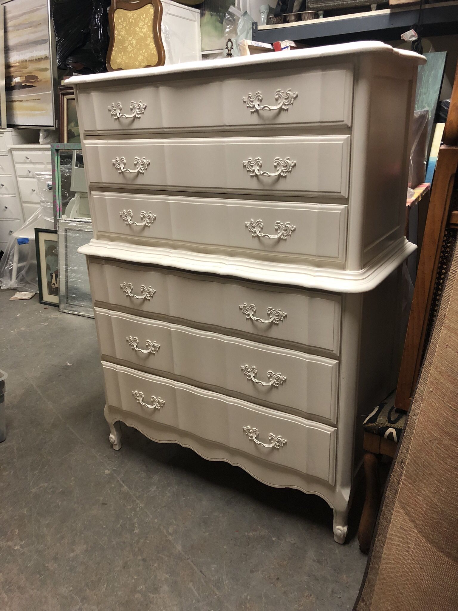 6 Drawer Highboy Dresser 