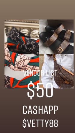 $50 one vendor for sell