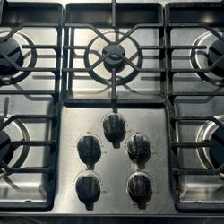 GE Cooktop 5 Burner 36inches 