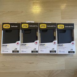 Brand New Otterbox Defender Case Cover Black With Belt Clip For Apple iPhone 📲 