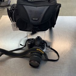 Nikon Digital Camera Model D3000 With Case And Charger 