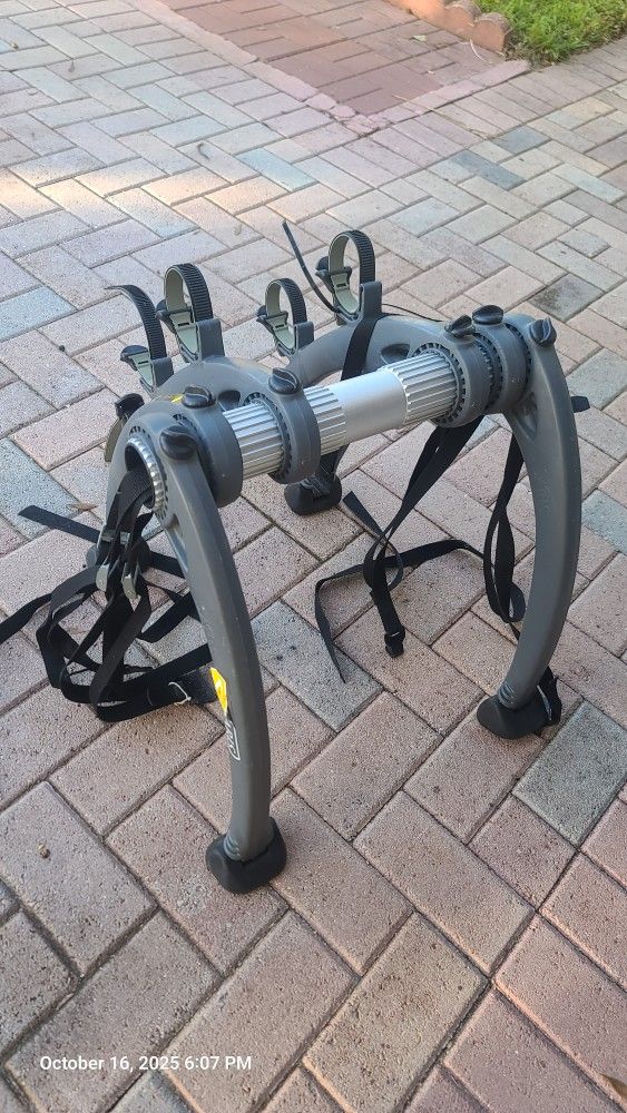Saris Bones 3-Bike Trunk Rack Bicycle
Carrier, Anti-Sway Straps -
