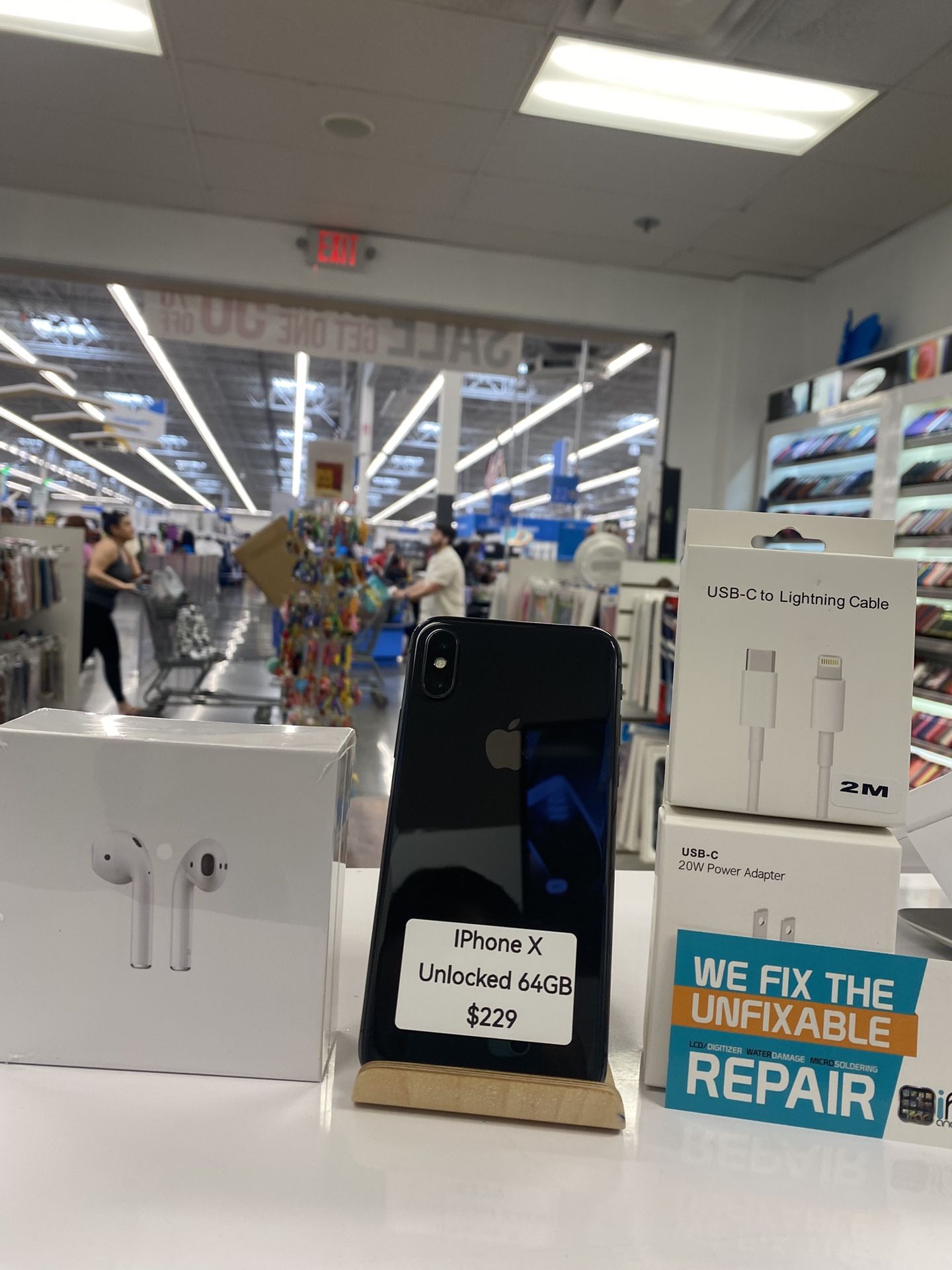 iPhone X Unlocked 64GB