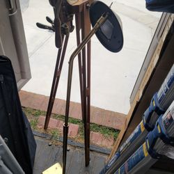 Vintage Mid Century Modern Koch & Lowy Brass Floor Lamp