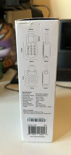 Igloohome smart padlock