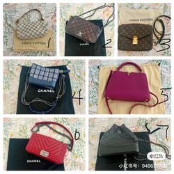 Handbags - Authentic Chanel and Louis Vuitton