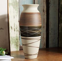 Ceramic Rustic Farmhouse Vase