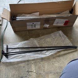 Iron hair pin legs