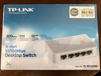 5 Port 10/100 Switch Brand New
