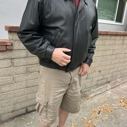 Genuine Leather Jacket Med