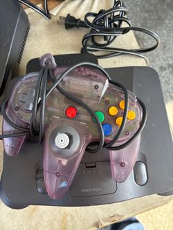 Nintendo 64 Console with Controller and Power Cable