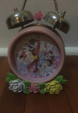 Disney Princess Clock with alarm