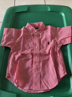 ralph lauren shirt boys 12 month Pre Owned