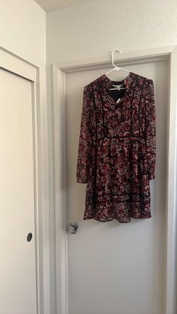 Brand New Paisley Long Sleeve Dress