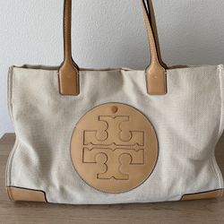 Tory Burch Ella Canvas Tote 2018