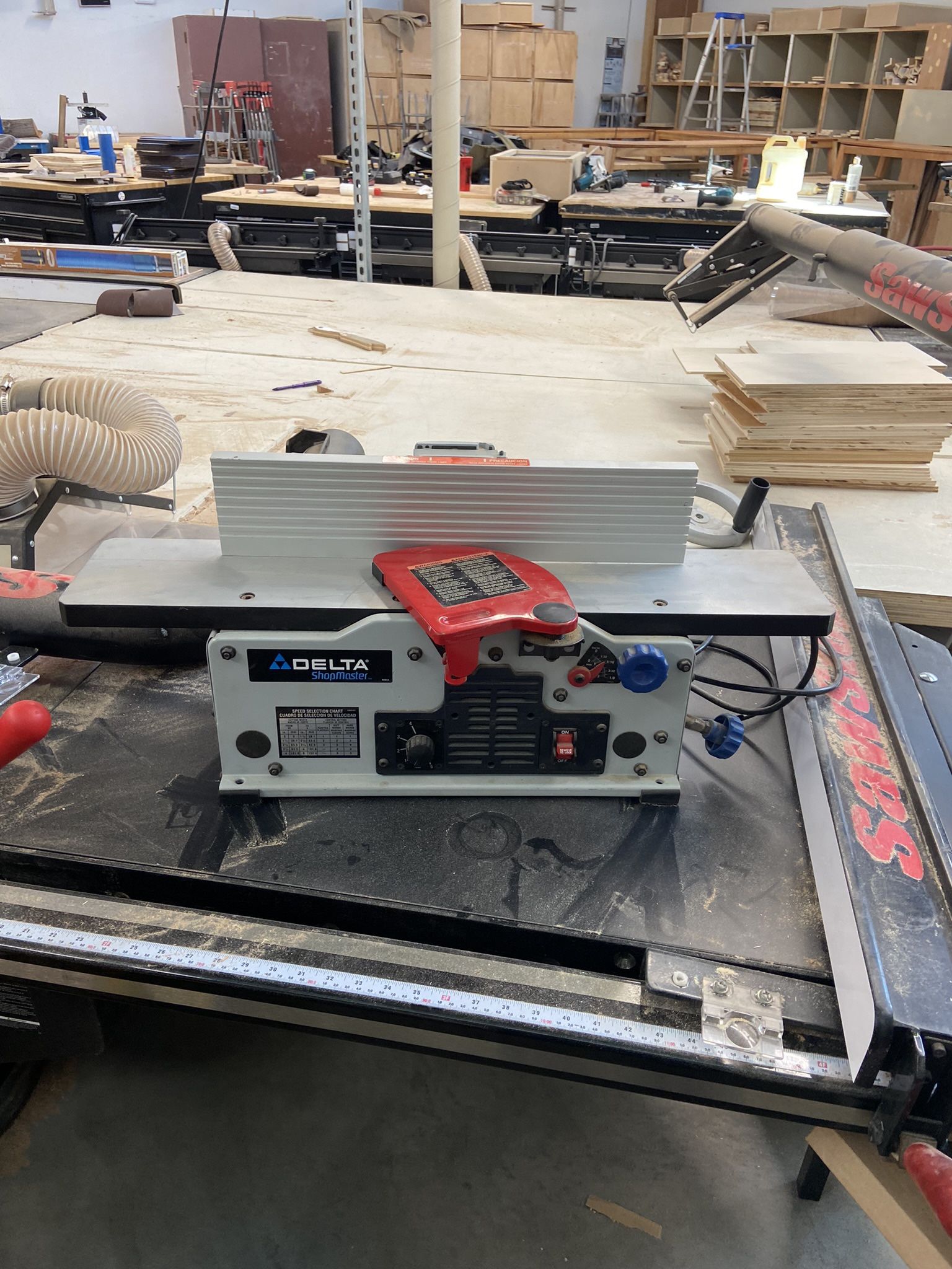 Delta shopmaster deals 6 jointer