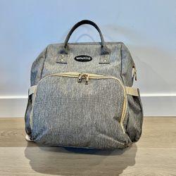 Baby Diaper Bag With Changing And Sleep Station
