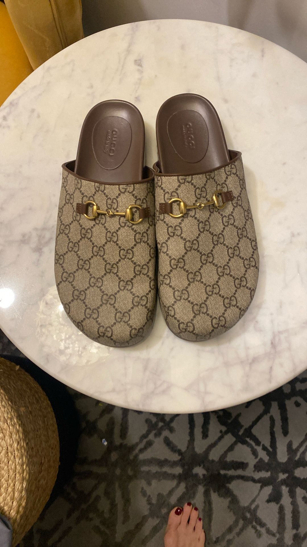 Gucci Horsebit Clogs —NEVER WORN