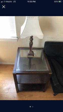 Table and Lamp Set