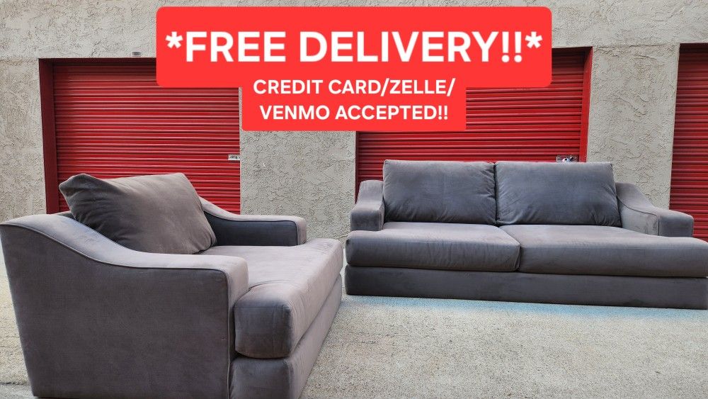LIVING SPACES Couch Set