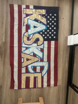 SIGNED KASKADE FLAG HANDMADE