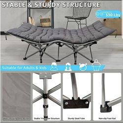 Portable Camping Cot, 330 lbs