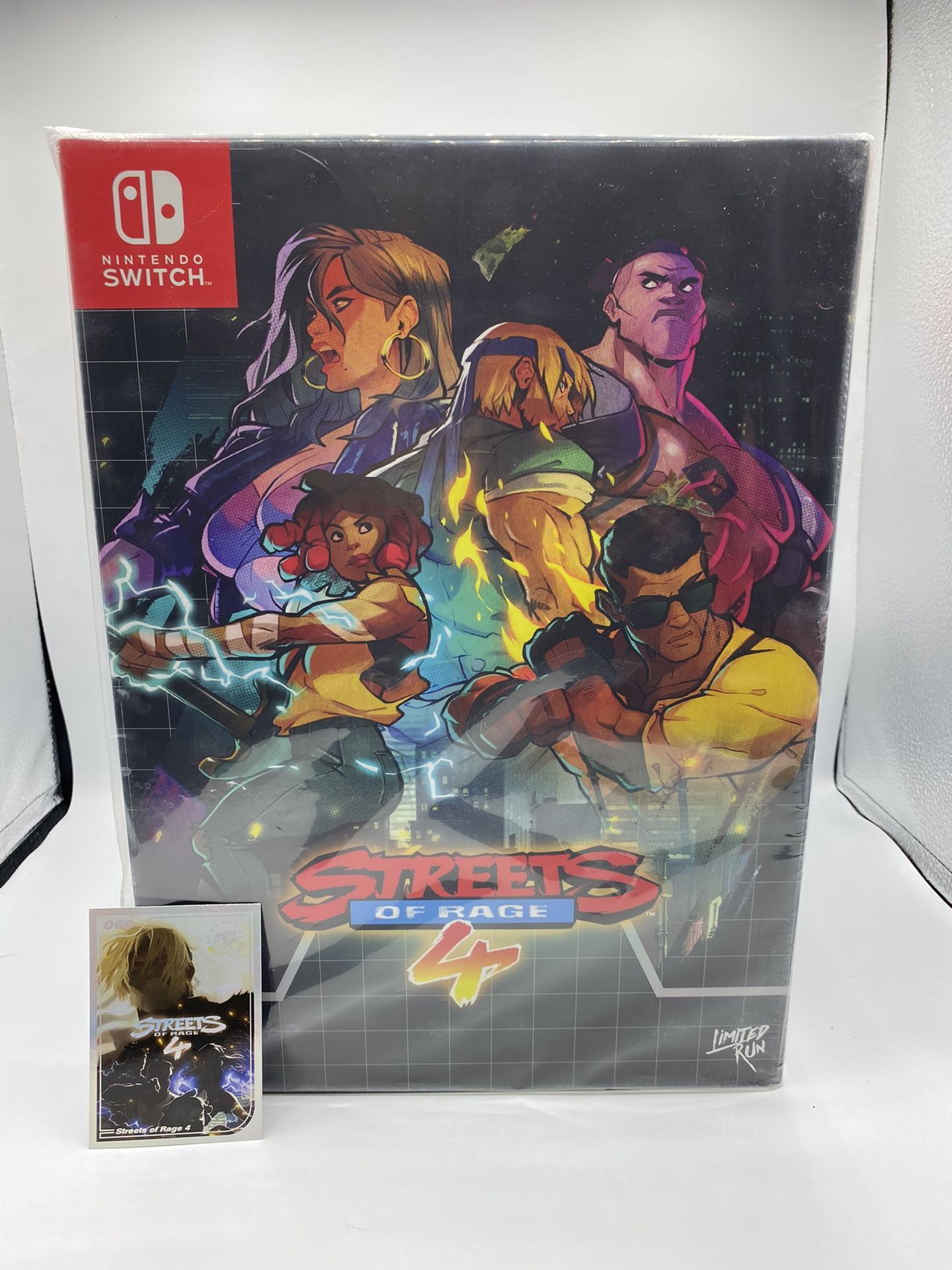 Limited Run Streets of Rage 4 Nintendo Switch Collector's Edition IN HAND New