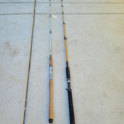 Various Fishing Poles