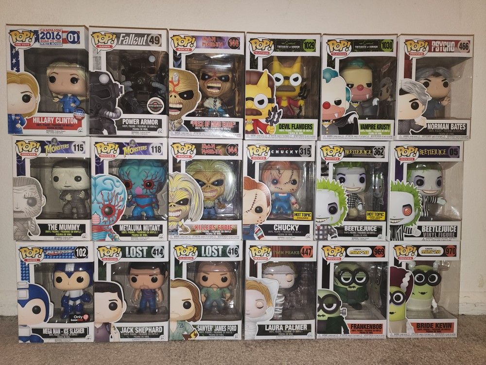 Funko Pops 