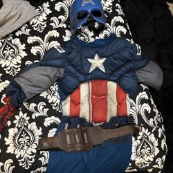 Captain America Kids Costume