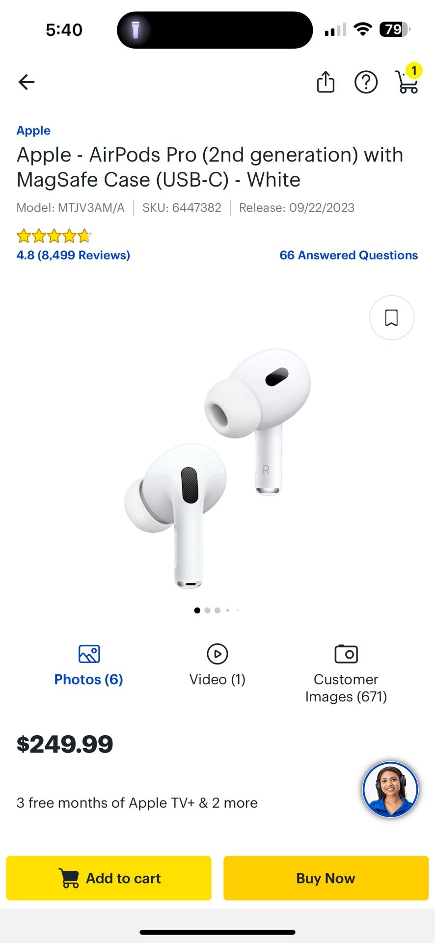 AirPods Pro 2nd Generation 