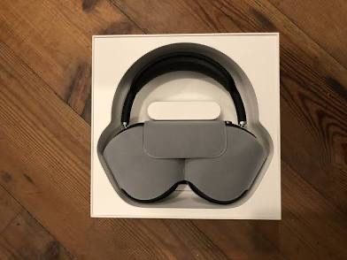 Grey Apple Headphones