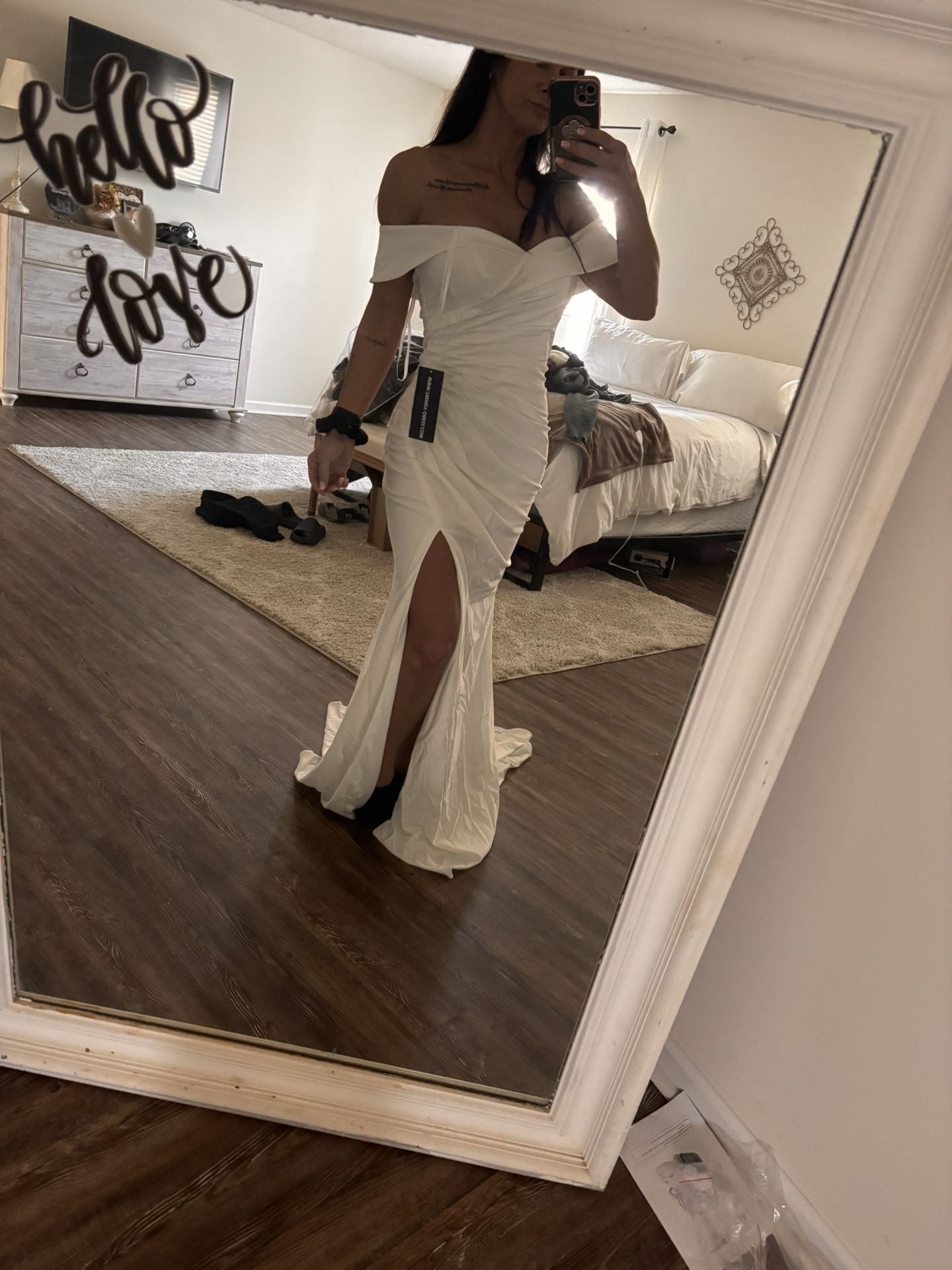 2 Different Wedding Dresses