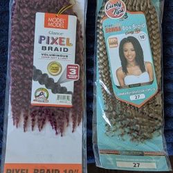 Packaged Hair Extensions 