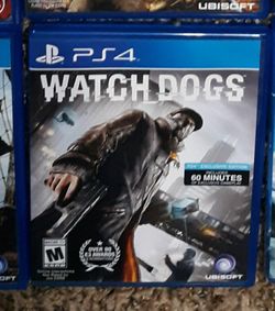 Watchdogs ps4 game