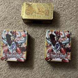 3 Yugioh Tins