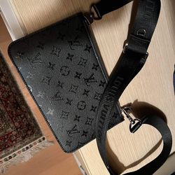 Louis Vuitton Pouch ( Converted Into Crossbody)