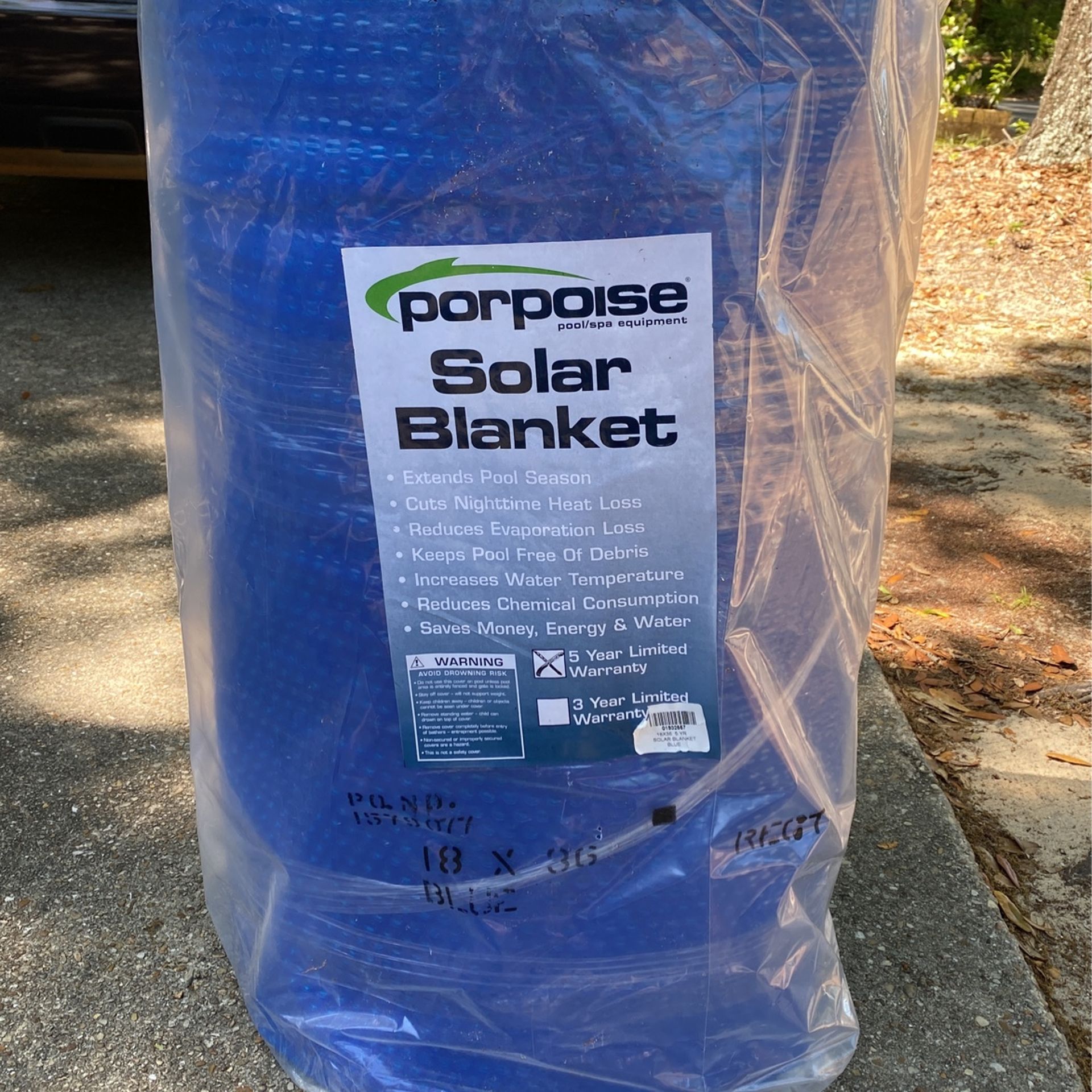 Porpoise Solar Blanket