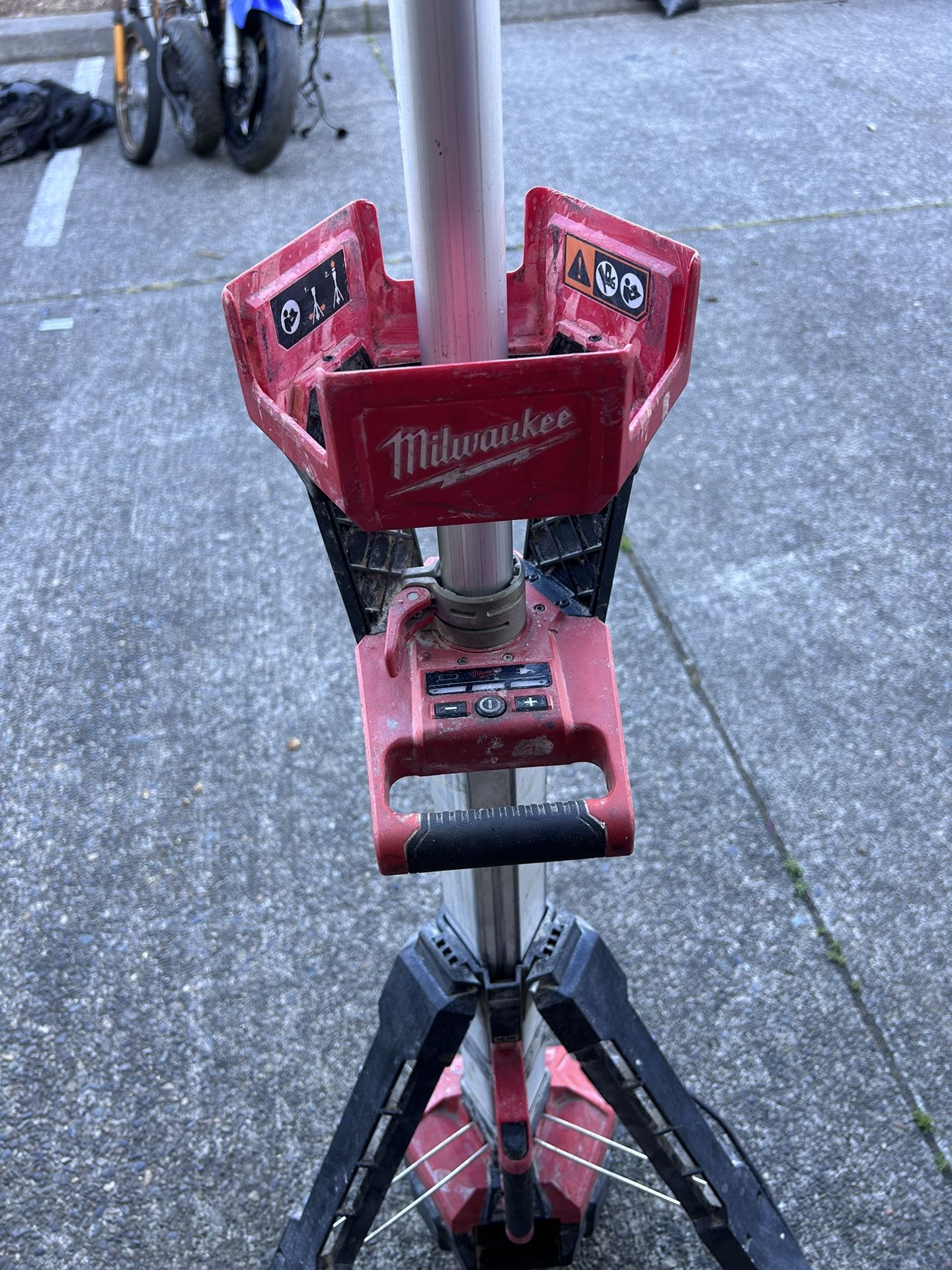 Milwaukee light, and charger with no battery