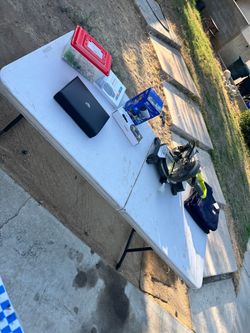 Yard sale!! Today!! Everything must go!!