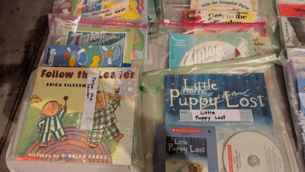 Early childhood books with CDs