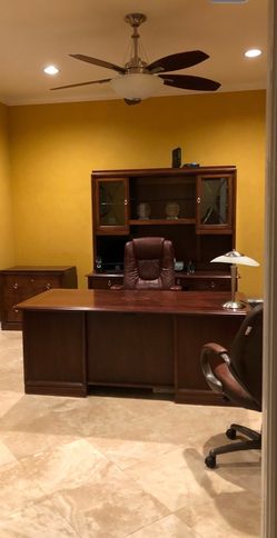 VERY LOW PRICE – THOMASVILLE BOGART EXECUTIVE OFFICE SET – MUST GO TODAY