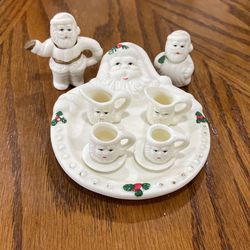 Mini Santa Tea Set
