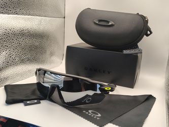 Oakley Radar ev majestic mirrored lenses sunglasses
