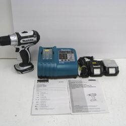 Makita BDF452 18V Cordless Drill w/2 Lithium-Ion Batteries and Charger
