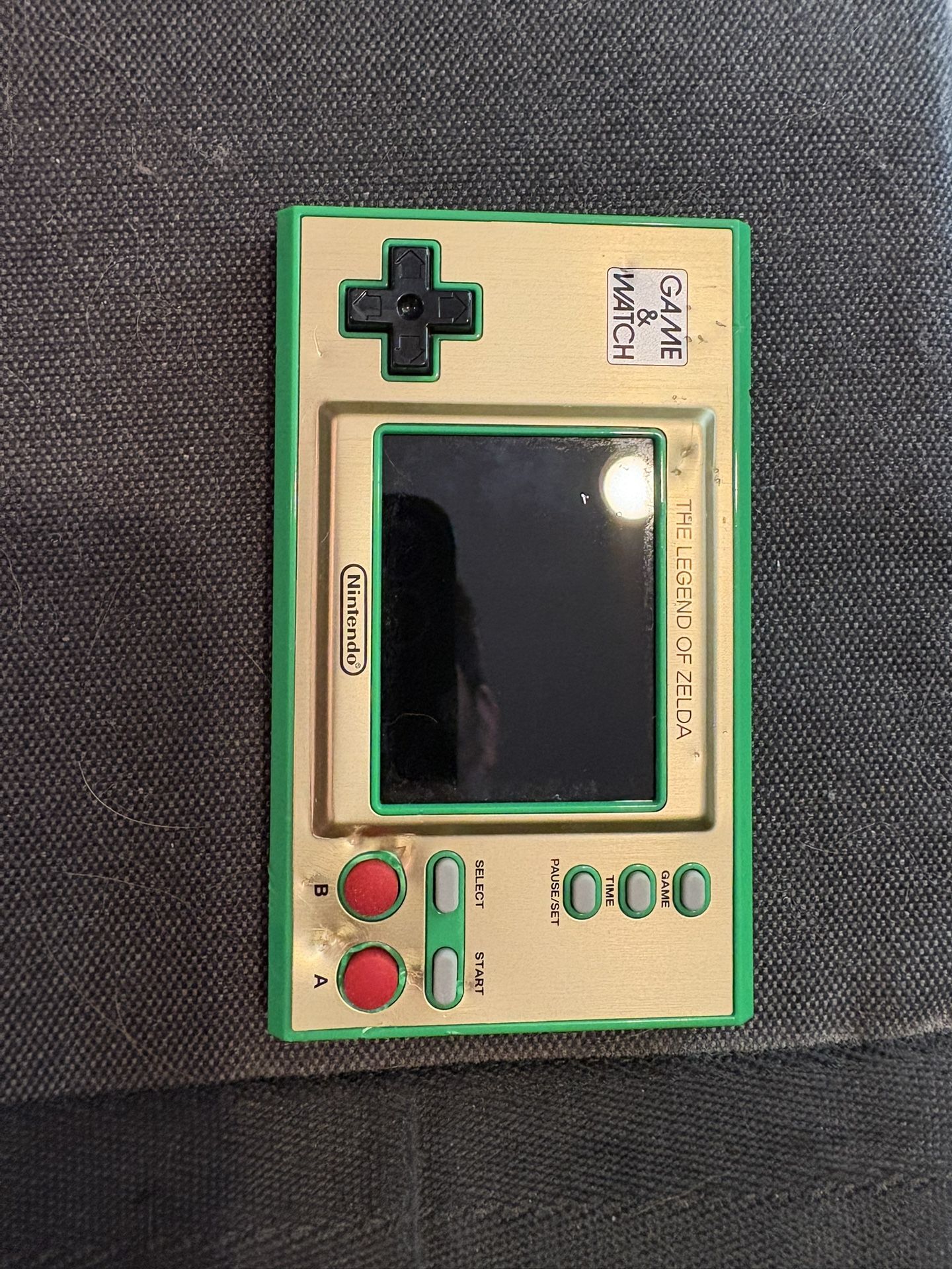 modded Game And Watch Zelda Edition With Headphone Jack Mod Works