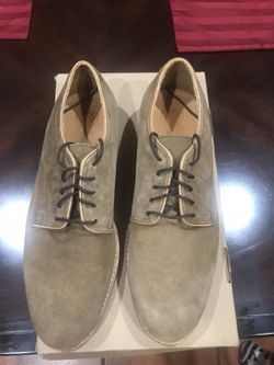 H by Hudson suede derby